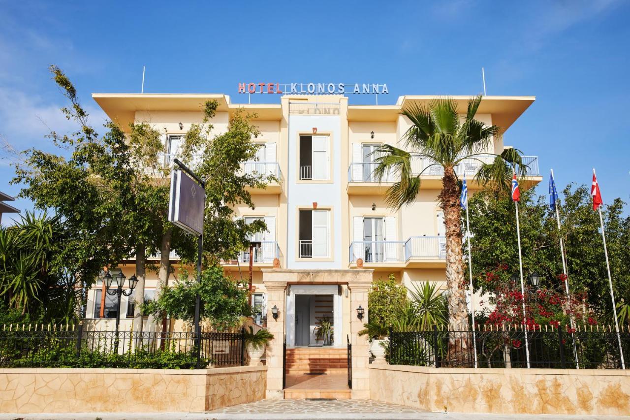 Klonos Anna Hotel Aegina Exterior foto