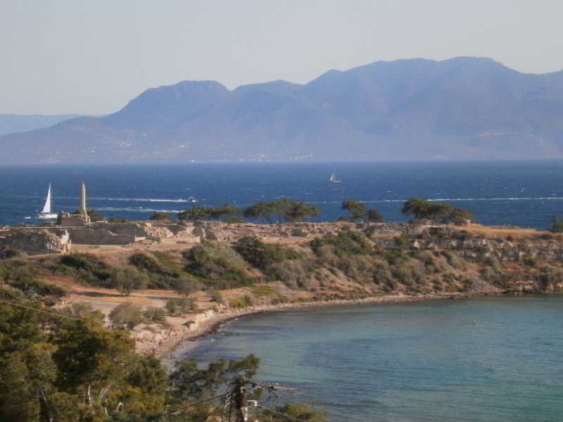 Klonos Anna Hotel Aegina Exterior foto